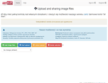 Tablet Screenshot of foto.anyfiles.pl